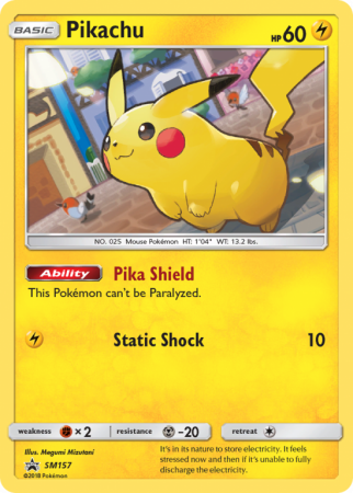 Pikachu SM157/156