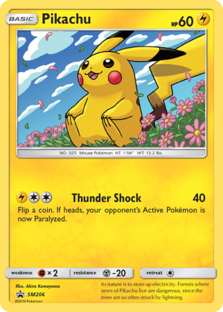 Pikachu SM206/156