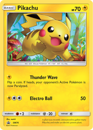 Pikachu SM76/156