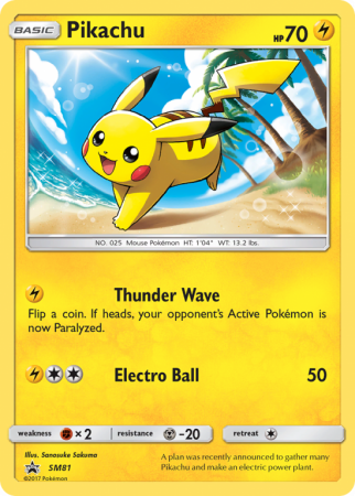 Pikachu SM81/156