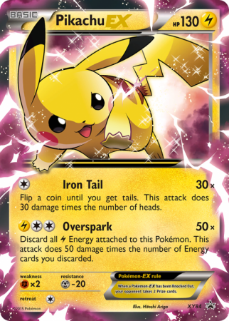Pikachu-EX XY84/183