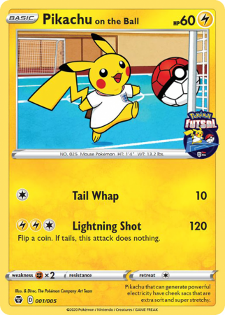 Pikachu on the Ball 1/5
