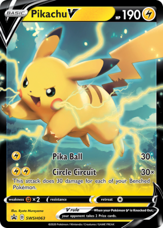 Pikachu V SWSH063/103