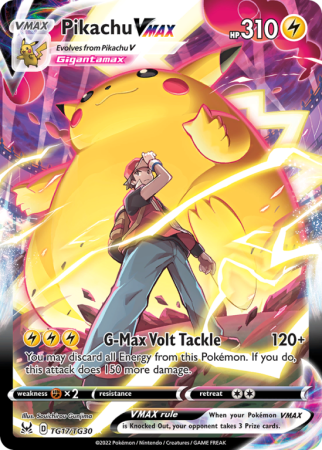 Pikachu VMAX TG17/30 Sword & Shield Lost Origin Trainer Gallery