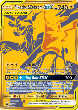 Pikachu & Zekrom-GX SM248/156