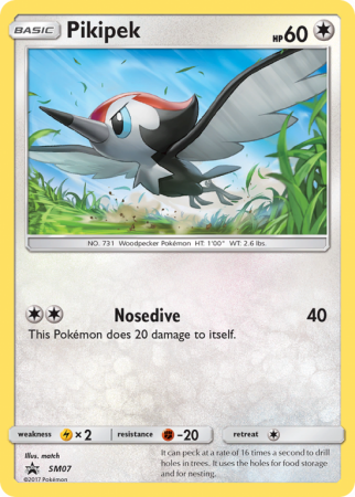 Pikipek SM07/156 Sun & Moon SM Black Star Promos