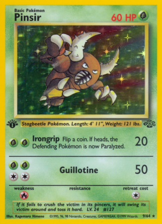 Pinsir 9/64 Base Jungle