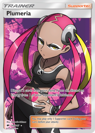 Plumeria 145/147 Sun & Moon Burning Shadows