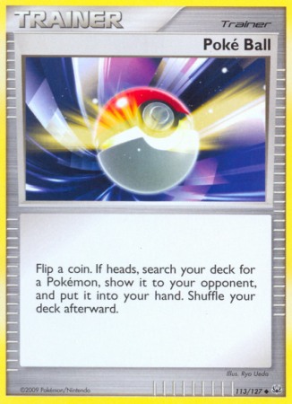 Poké Ball 113/127 Platinum Platinum