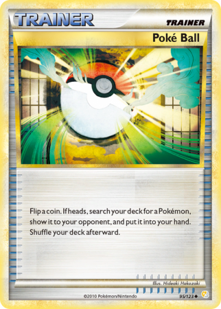 Poké Ball 95/123 HeartGold & SoulSilver HeartGold & SoulSilver