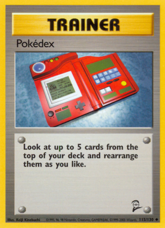 Pokédex 115/130 Base Base Set 2