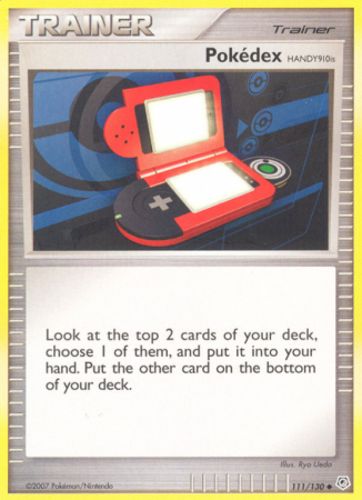 Pokédex HANDY910is 111/130 Diamond & Pearl Diamond & Pearl