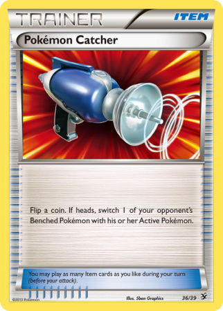 Pokémon Catcher 36/39 XY Kalos Starter Set