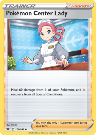 Pokémon Center Lady 176/202