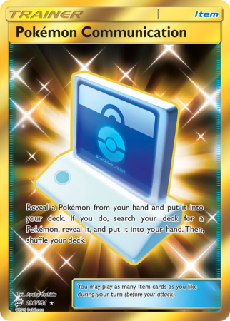Pokémon Communication 196/181 Sun & Moon Team Up