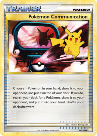 Pokémon Communication 98/123 HeartGold & SoulSilver HeartGold & SoulSilver