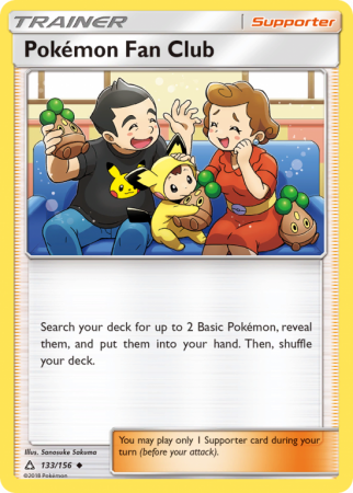 Pokémon Fan Club 133/156