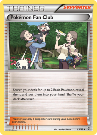 Pokémon Fan Club 69/115 XY Generations