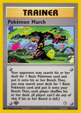 Pokémon March 102/111 Neo Neo Genesis