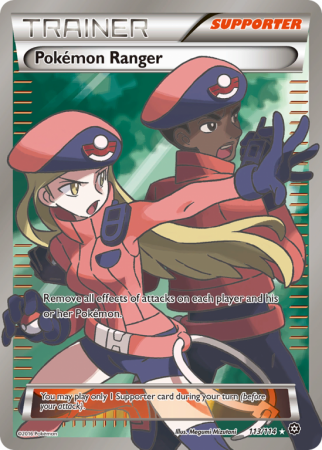 Pokémon Ranger 113/114 XY Steam Siege