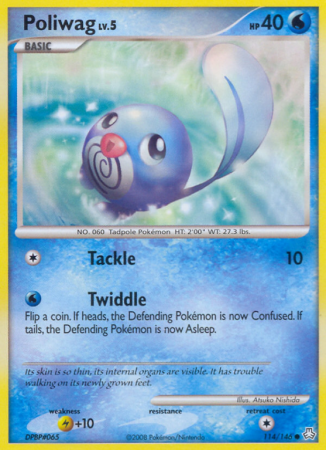 Poliwag 114/146 Diamond & Pearl Legends Awakened