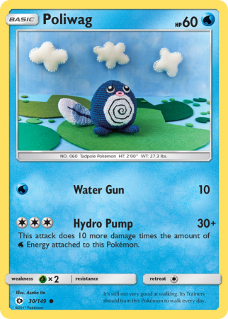 Poliwag 30/149 Sun & Moon Sun & Moon