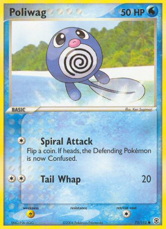 Poliwag 75/112 EX FireRed & LeafGreen