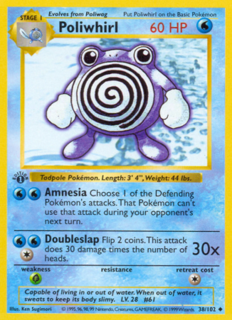 Poliwhirl 38/102 Base Base Set