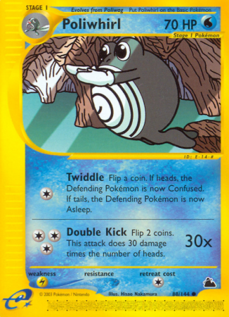 Poliwhirl 88/182 E-Card Skyridge