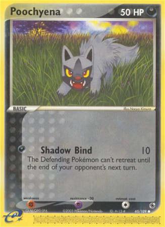 Poochyena 65/109 EX Ruby & Sapphire