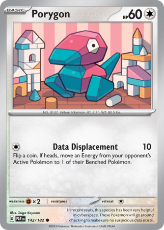 Porygon 142/182 Scarlet & Violet Paradox Rift