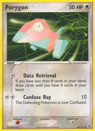 Porygon 47/112 EX FireRed & LeafGreen