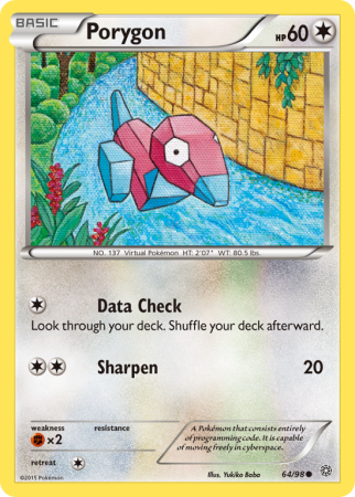 Porygon 64/98 XY Ancient Origins