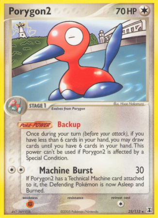 Porygon2 25/113 EX Delta Species
