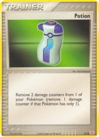 Potion 8/10 EX EX Trainer Kit Latias