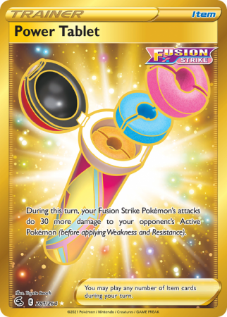 Power Tablet 281/264 Sword & Shield Fusion Strike