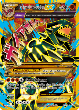 Primal Groudon-EX 97/98