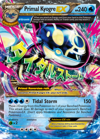 Primal Kyogre-EX 55/160