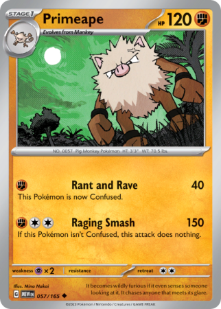 Primeape 57/165