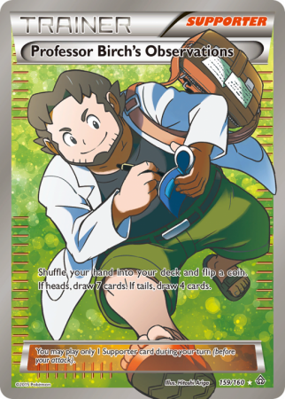 Professor Birch's Observations 159/160 XY Primal Clash