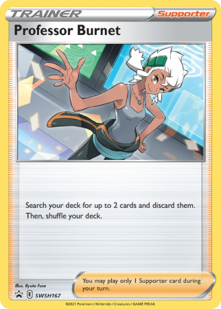 Professor Burnet SWSH167/103 Sword & Shield SWSH Black Star Promos