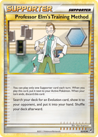 Professor Elm's Training Method 82/106 HeartGold & SoulSilver Call of Legends