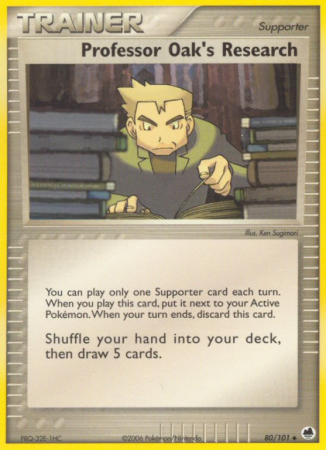 Professor Oak's Research 80/101
