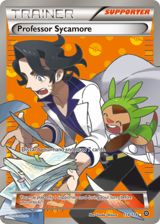 Professor Sycamore 114/114 XY Steam Siege