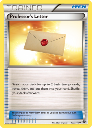 Professor's Letter 123/146 XY XY