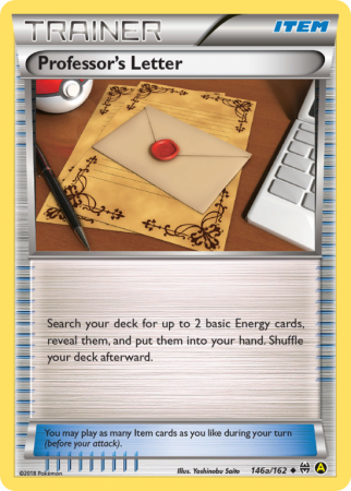 Professor's Letter 146a/162 XY BREAKthrough