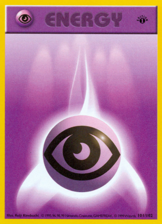 Psychic Energy 101/102 Base Base Set