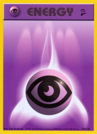Psychic Energy 129/130 Base Base Set 2