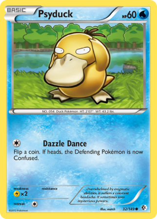 Psyduck 32/149 Black & White Boundaries Crossed