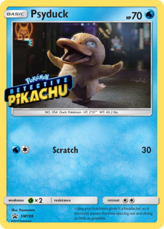Psyduck SM199/156 Sun & Moon SM Black Star Promos